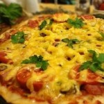 Итальянская пицца на тонком тесте:)